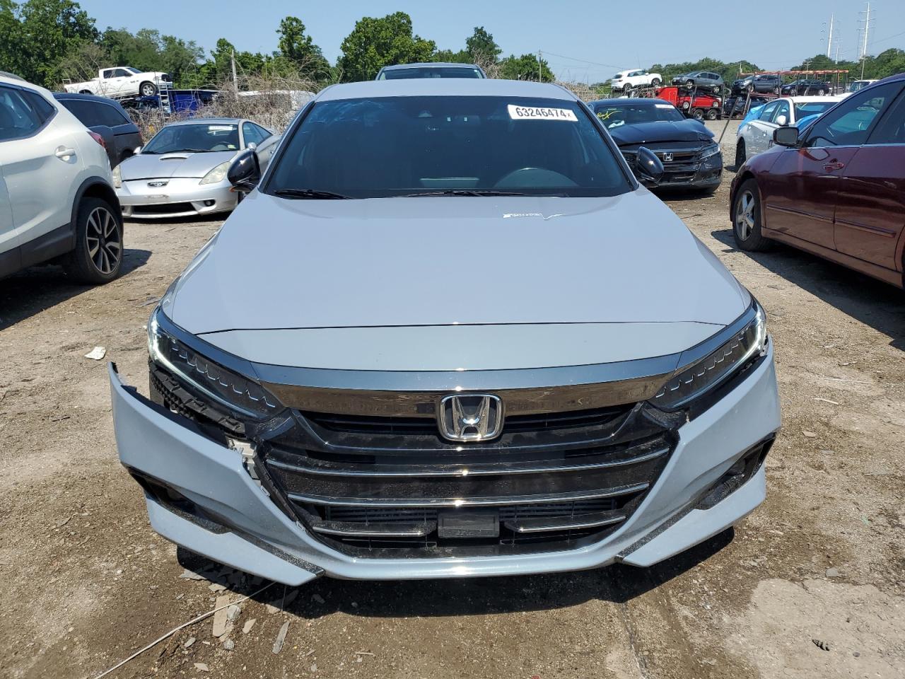 2021 Honda Accord Sport VIN: 1HGCV1F37MA036629 Lot: 63246474