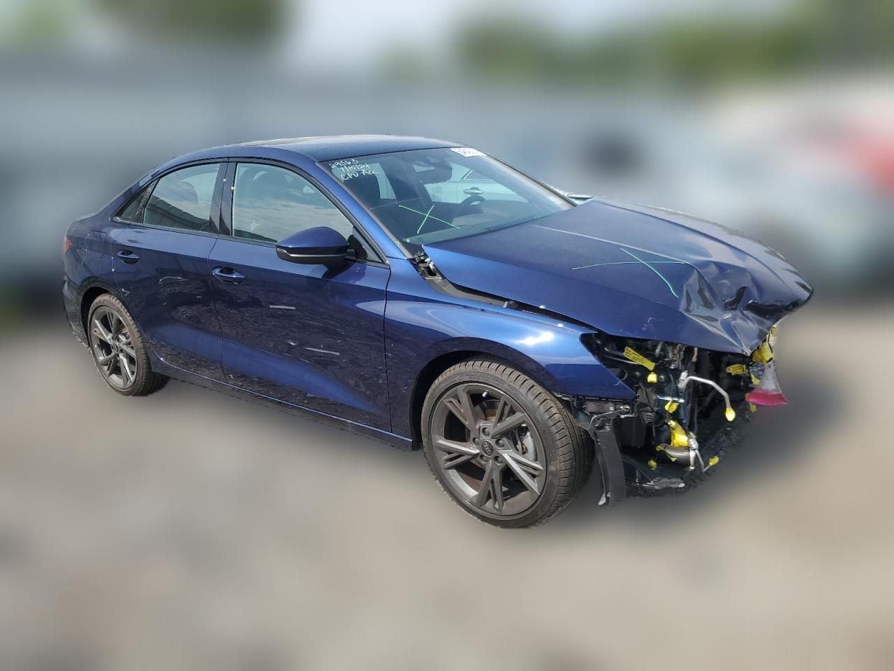 2024 Audi A3 Premium VIN: WAUGUDGY3RA046187 Lot: 64640314