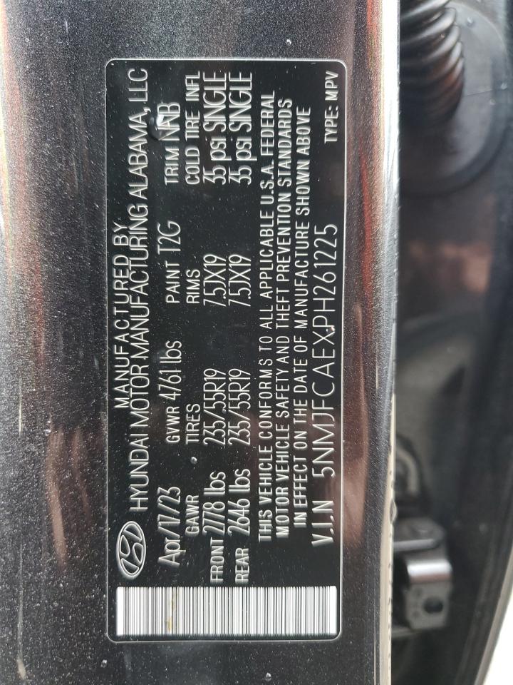 5NMJFCAEXPH261225 2023 HYUNDAI TUCSON - Image 14