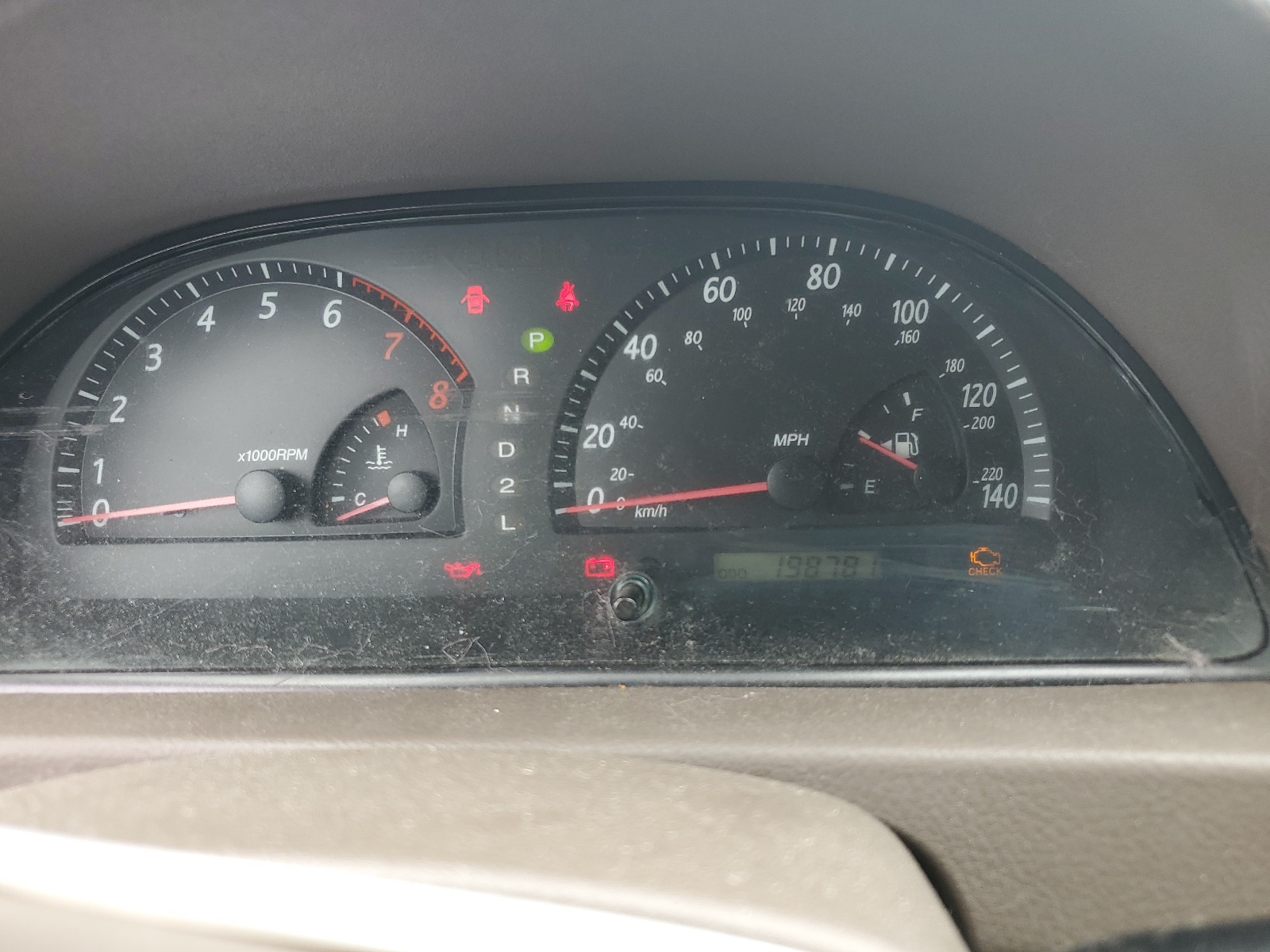 4T1BF32K93U037709 2003 Toyota Camry Le