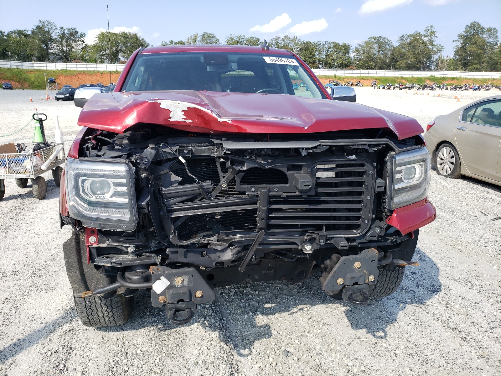 2018 GMC Sierra K1500 Slt vin: 3GTU2NECXJG430689