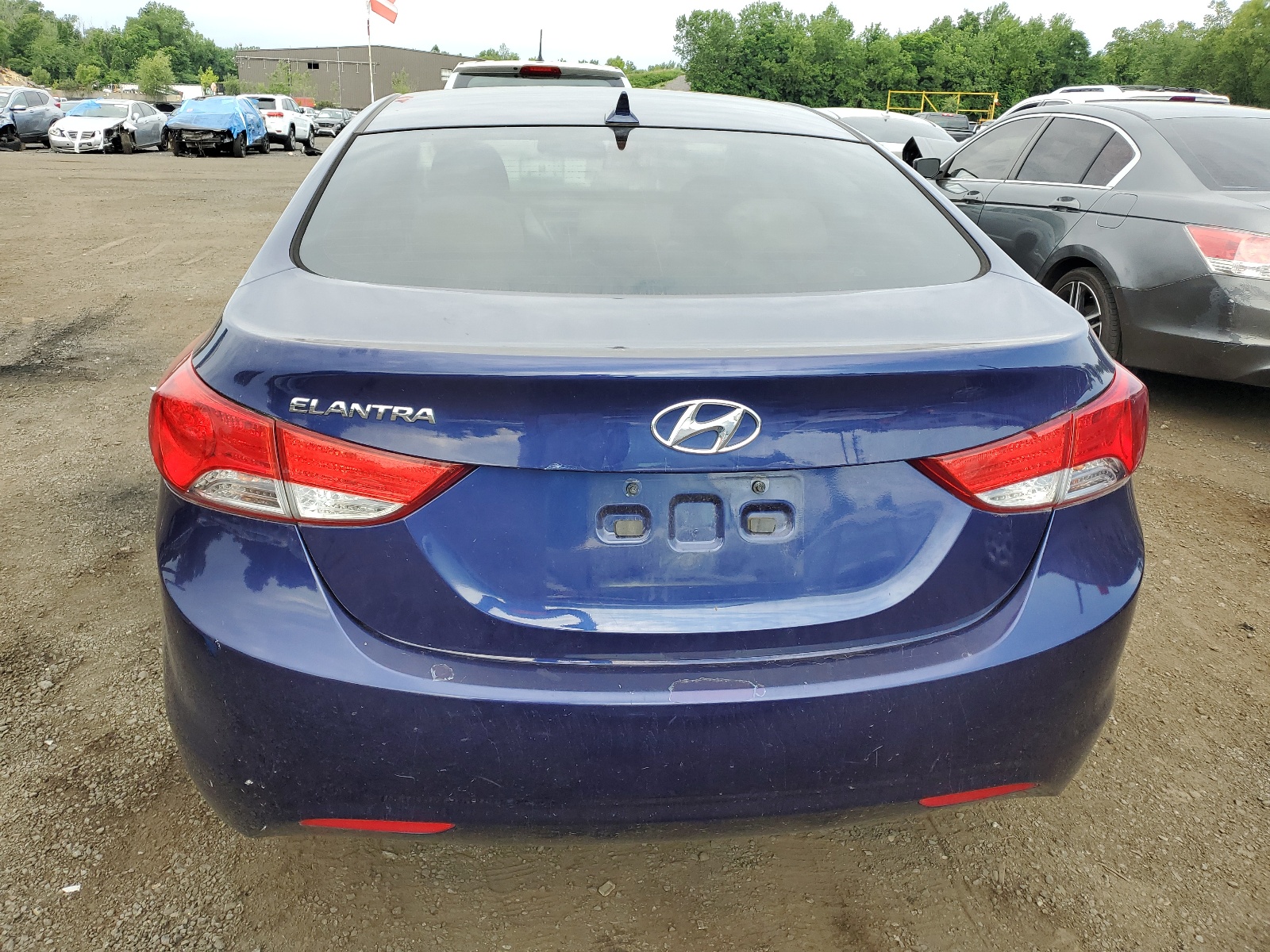 2013 Hyundai Elantra Gls vin: 5NPDH4AE6DH229965