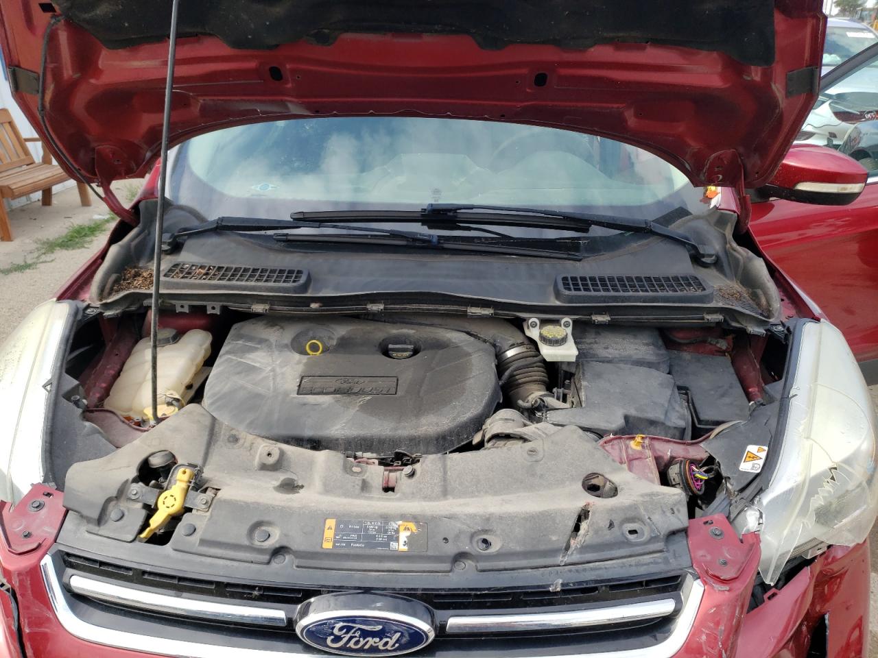 2014 Ford Escape Titanium VIN: 1FMCU0J99EUA40345 Lot: 62087954