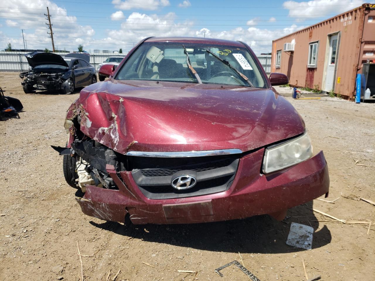 2007 Hyundai Sonata Gls VIN: 5NPET46C87H240626 Lot: 61838914