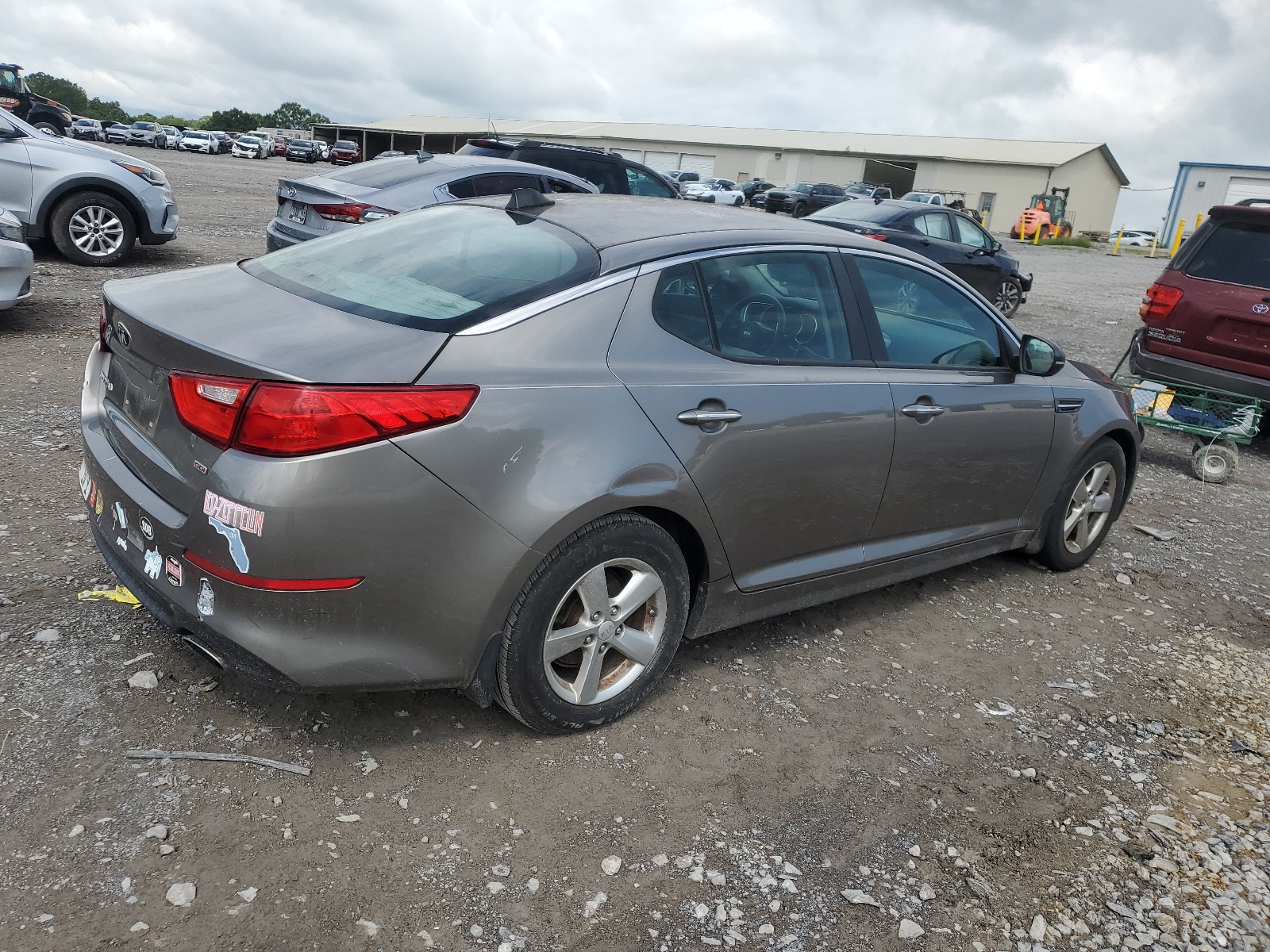 2014 Kia Optima Lx vin: 5XXGM4A74EG343664