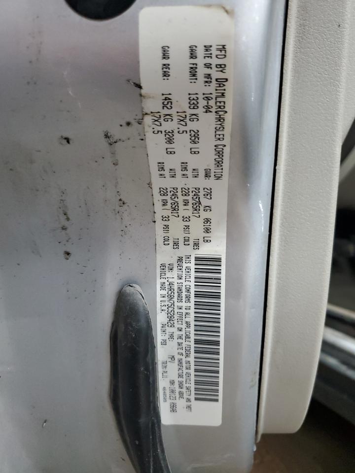 2005 Jeep Grand Cherokee Limited VIN: 1J4HR58N75C528429 Lot: 63798524