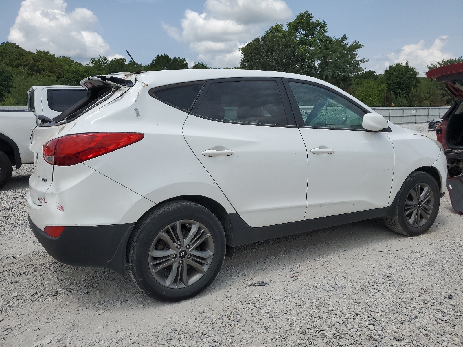 2014 Hyundai Tucson Gls vin: KM8JTCAF6EU841591