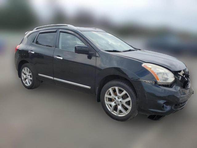  NISSAN ROGUE 2013 Чорний