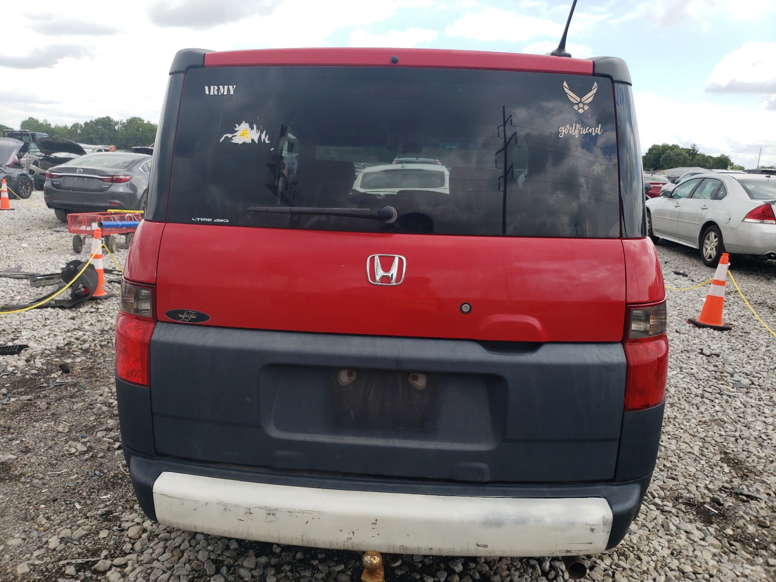 5J6YH28625L001943 2005 Honda Element Ex
