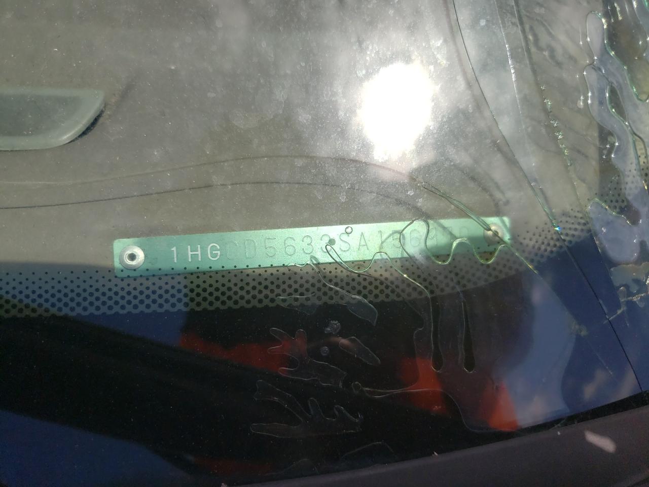 1995 Honda Accord Lx VIN: 1HGCD5633SA156970 Lot: 63641854