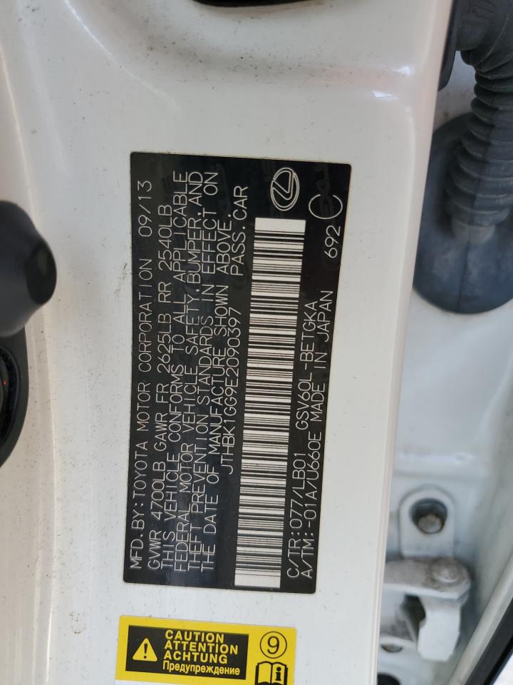 2014 Lexus Es 350 VIN: JTHBK1GG9E2090397 Lot: 64636604