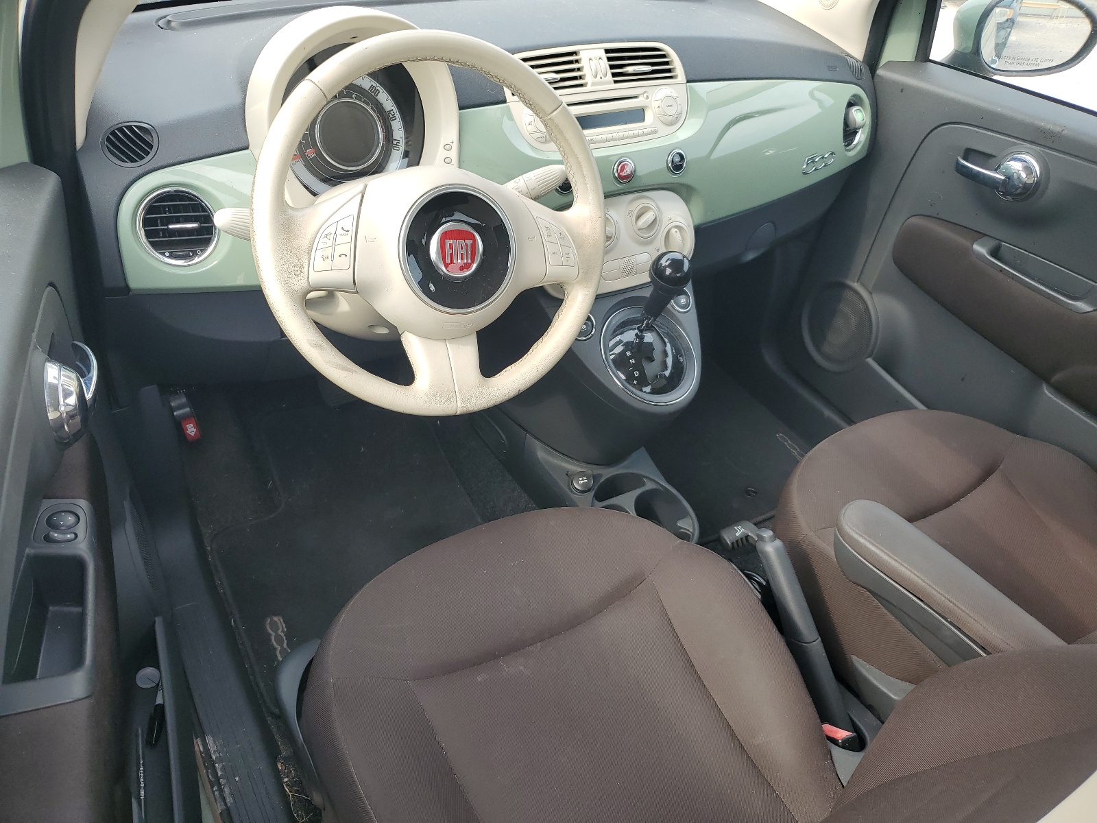 2012 Fiat 500 Pop vin: 3C3CFFAR4CT340016