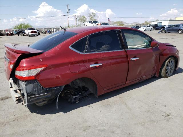 Sedans NISSAN SENTRA 2015 Czerwony