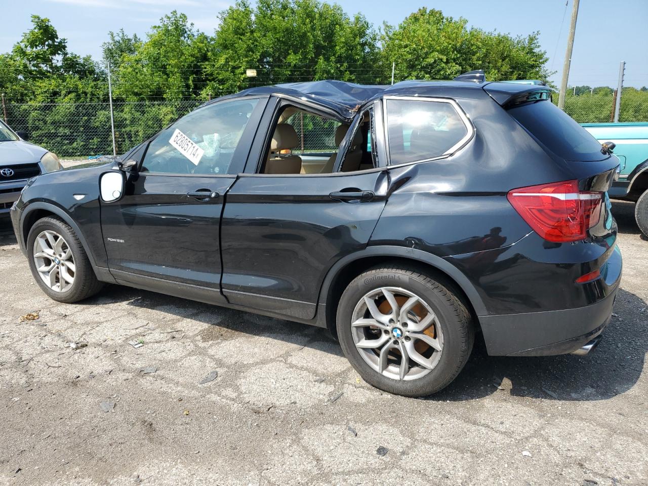 VIN 5UXWX9C57D0A30864 2013 BMW X3 no.2