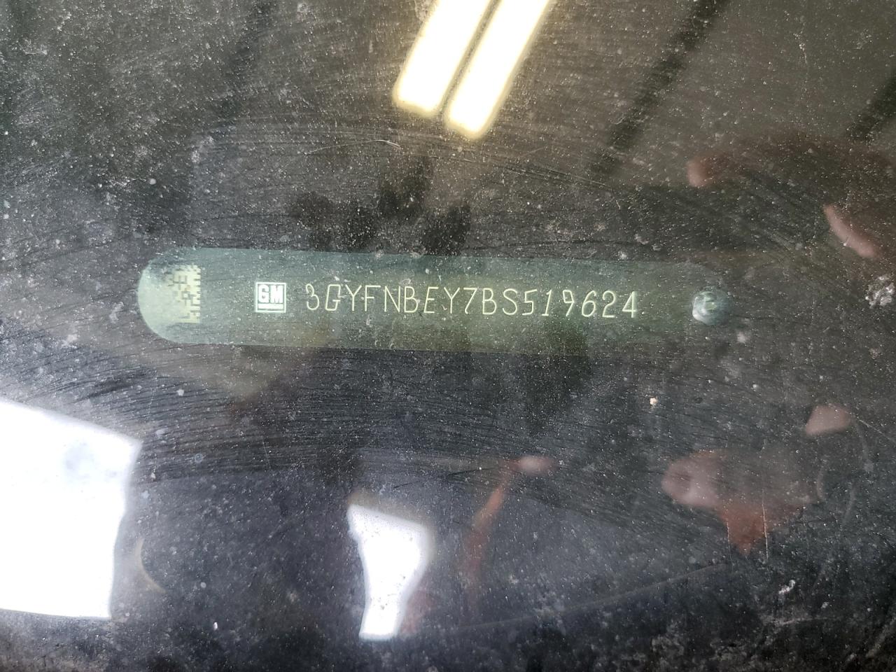 2011 Cadillac Srx Performance Collection VIN: 3GYFNBEY7BS519624 Lot: 63453304