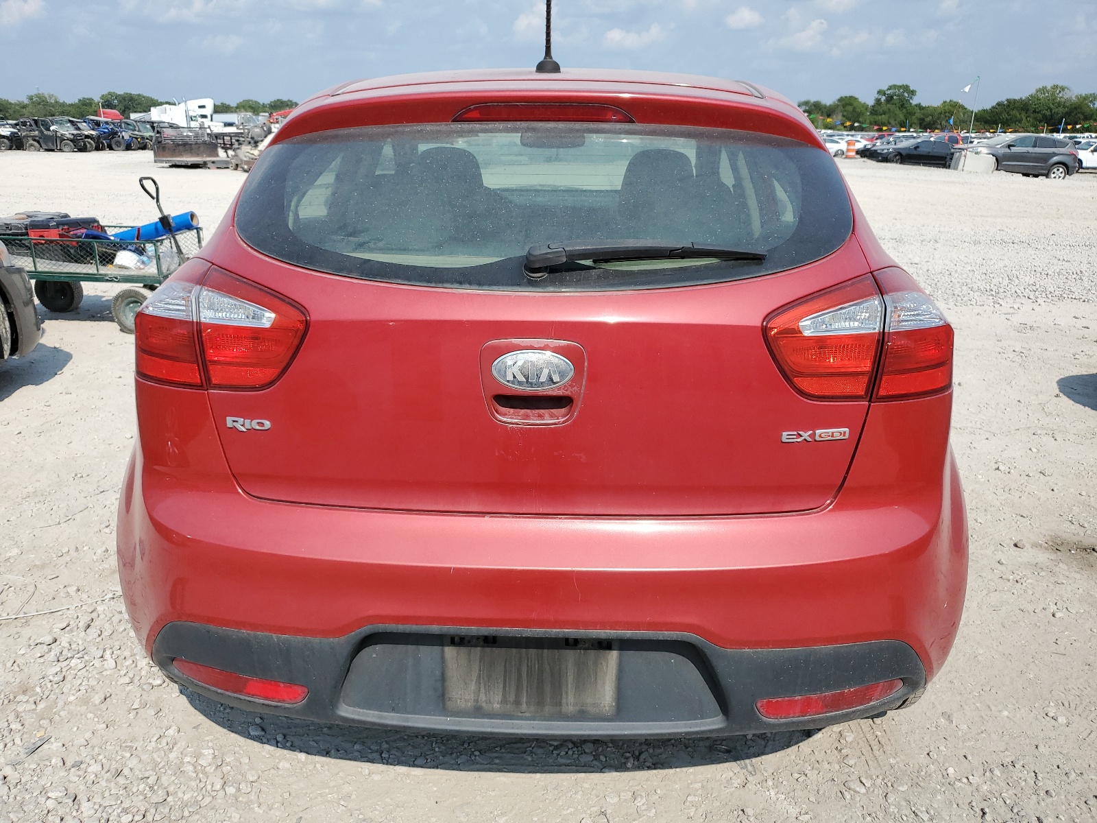 KNADN5A34D6227717 2013 Kia Rio Ex