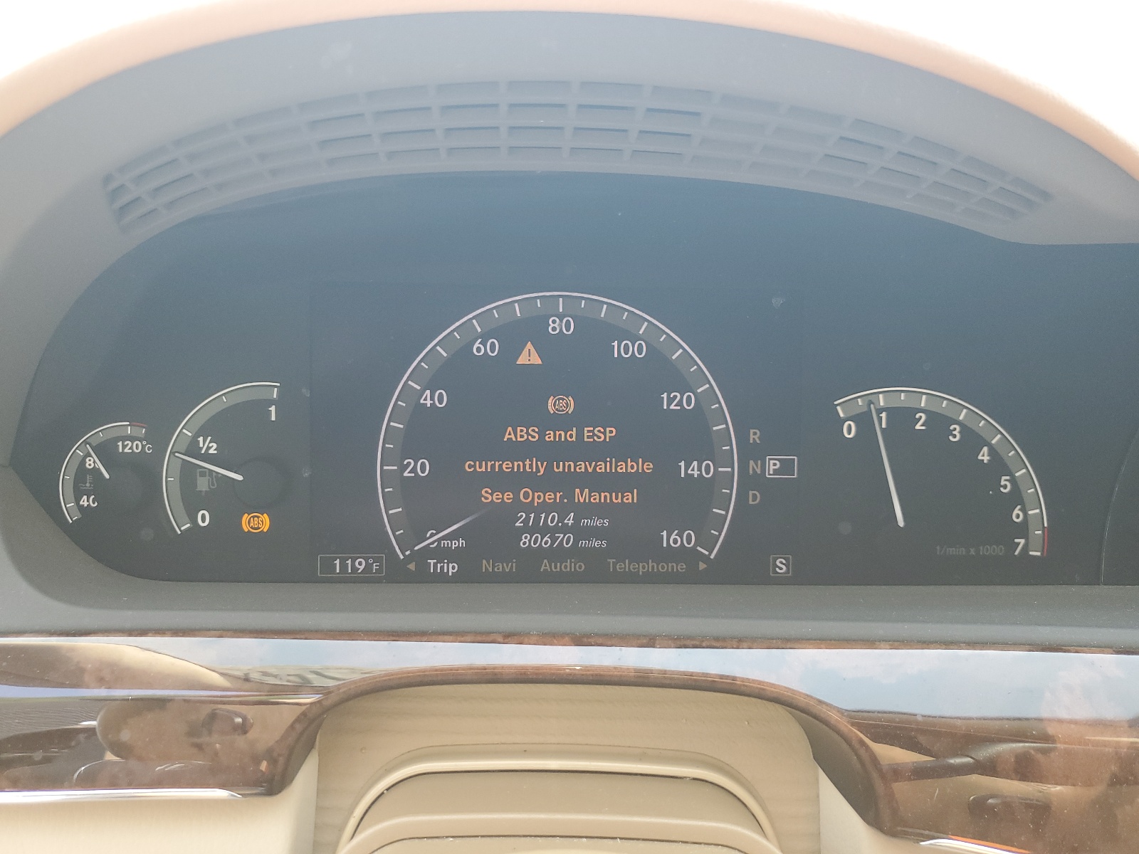 WDDNG86X87A118067 2007 Mercedes-Benz S 550 4Matic