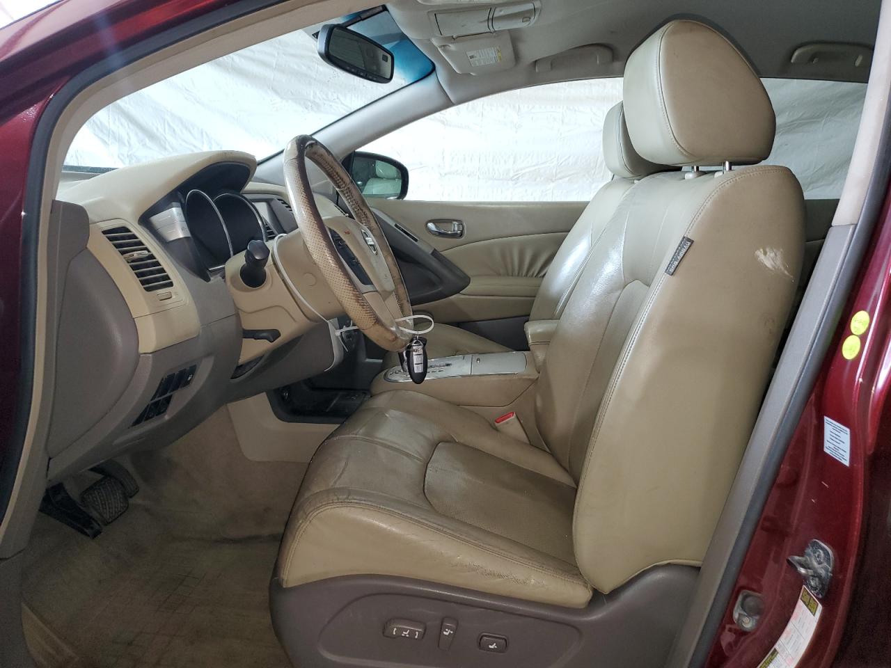 2009 Nissan Murano S VIN: JN8AZ18W99W159736 Lot: 61209144