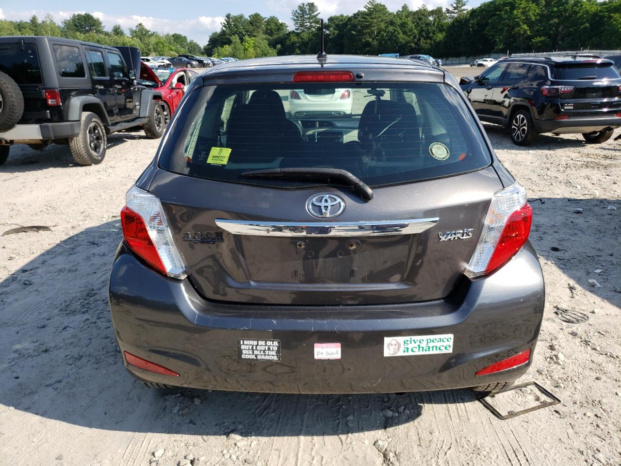 2012 Toyota Yaris VIN: JTDJTUD35CD501759 Lot: 61593204