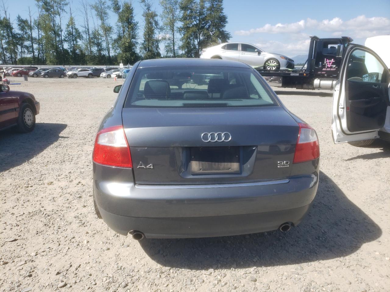 2002 Audi A4 3.0 Quattro VIN: WAULT68E92A314005 Lot: 61653934