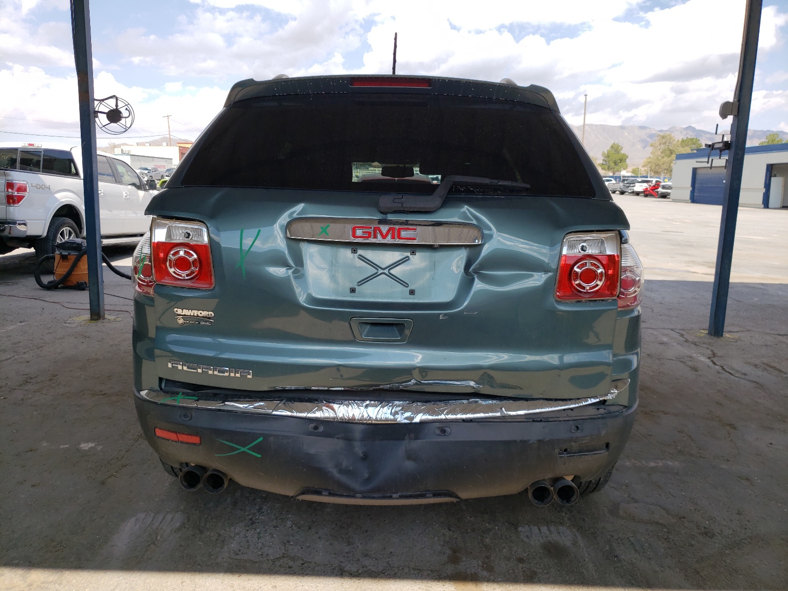 1GKLRLED8AJ129507 2010 GMC Acadia Sle