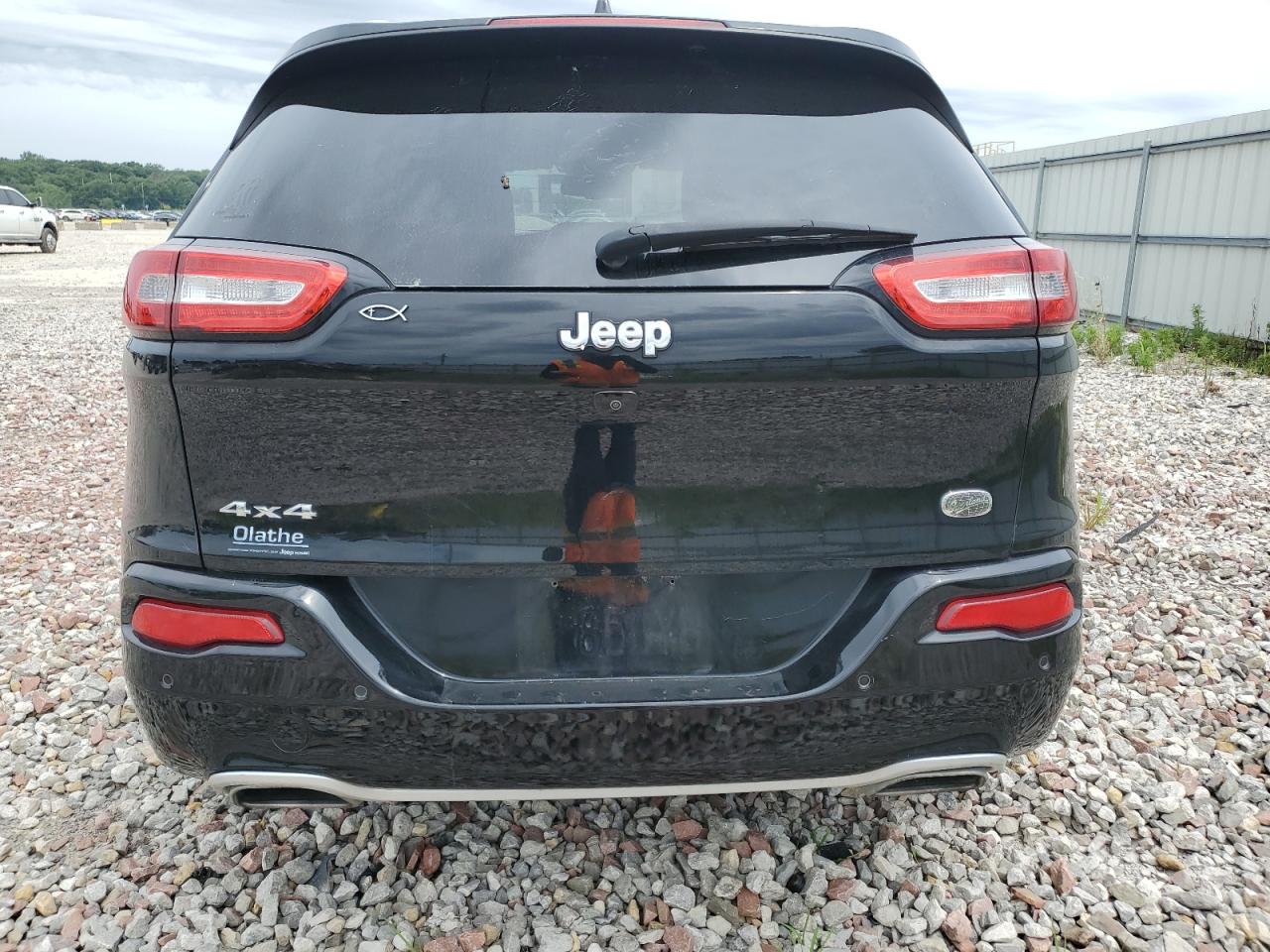 2018 Jeep Cherokee Overland VIN: 1C4PJMJX5JD525872 Lot: 62081034