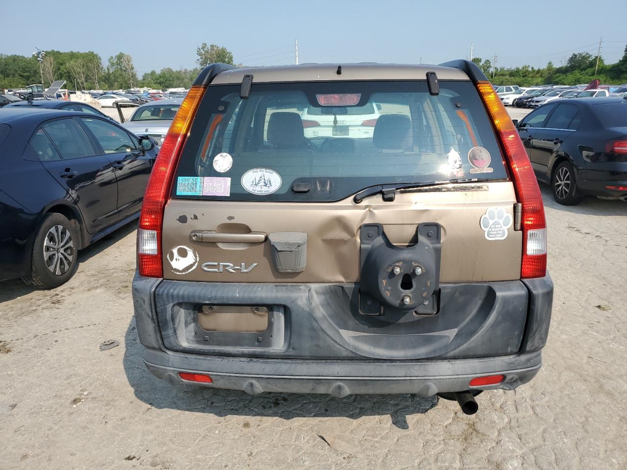 2004 Honda Cr-V Lx VIN: SHSRD684X4U207761 Lot: 64112734