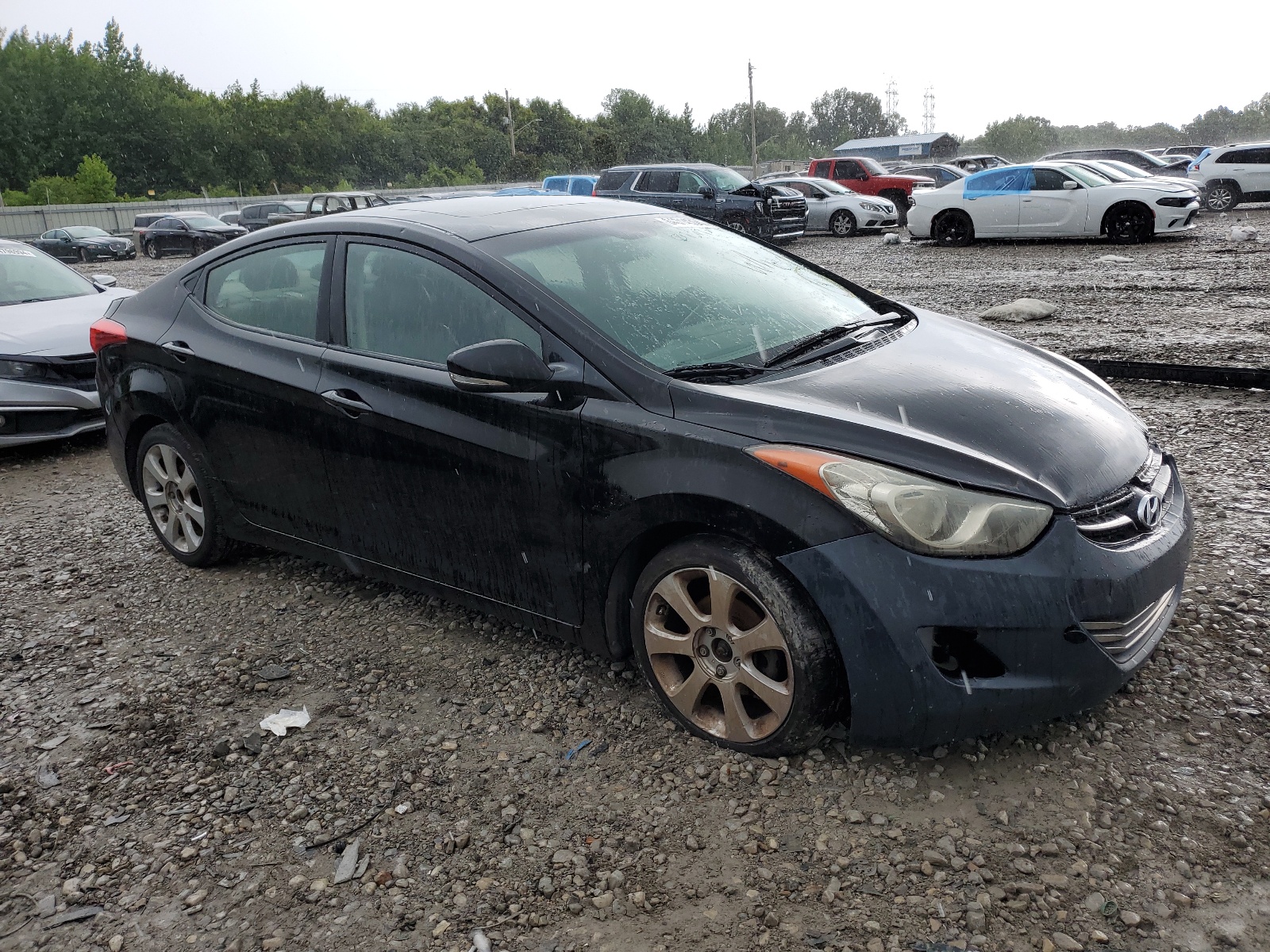 2013 Hyundai Elantra Gls vin: KMHDH4AE0DU024904