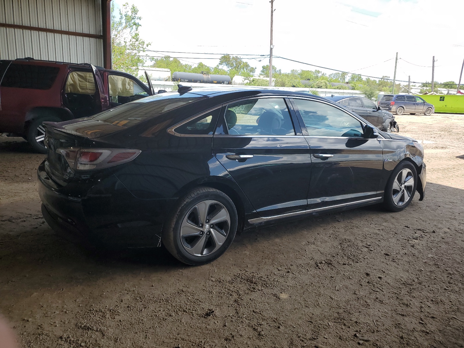 2017 Hyundai Sonata Hybrid vin: KMHE34L14HA044593