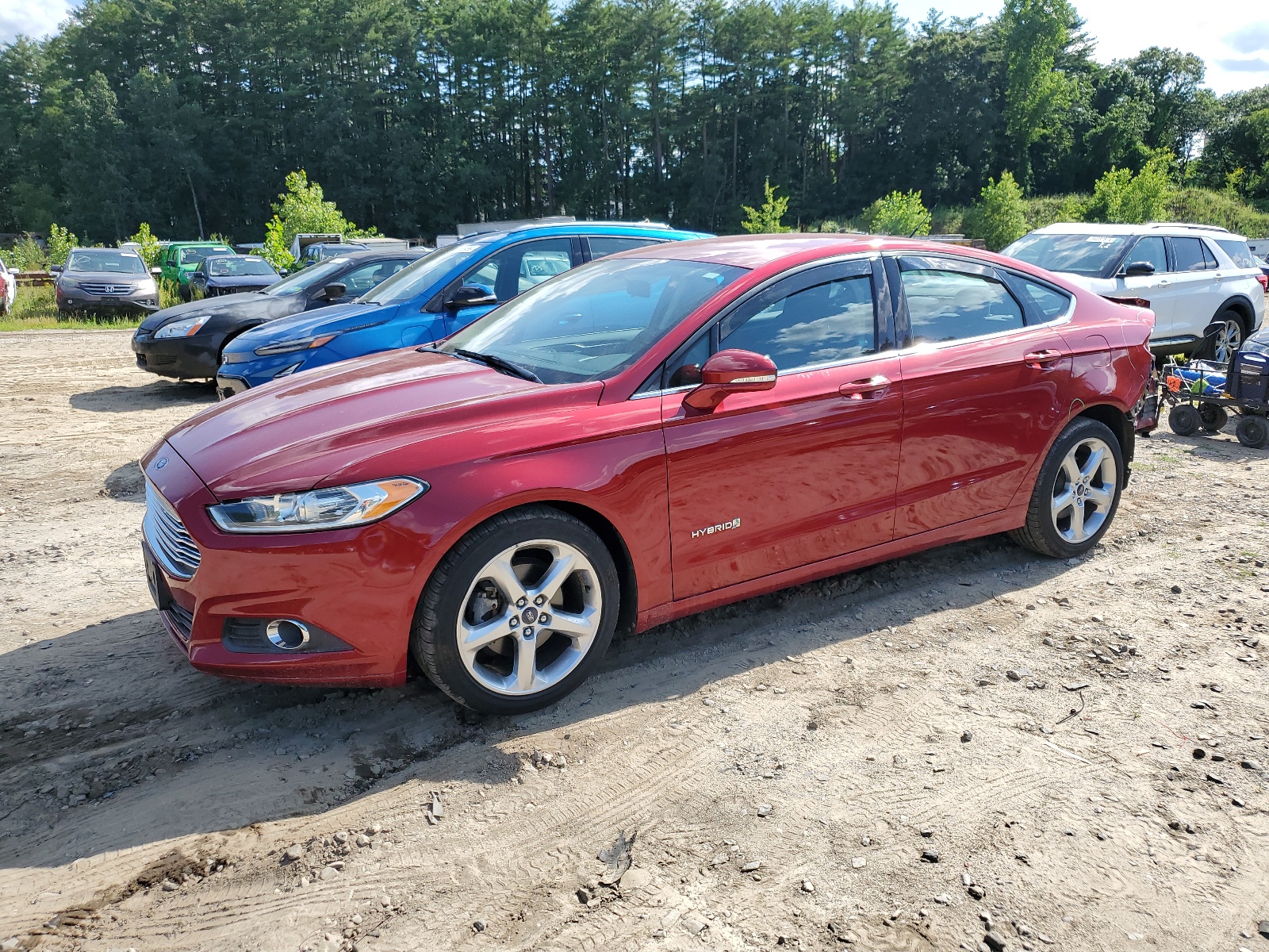 2014 Ford Fusion Se Hybrid vin: 3FA6P0LU2ER216305