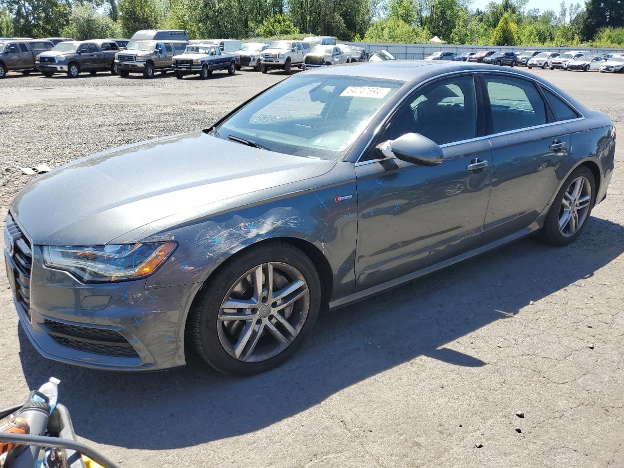 2012 Audi A6 Prestige VIN: WAUHGAFC3CN052491 Lot: 64247594