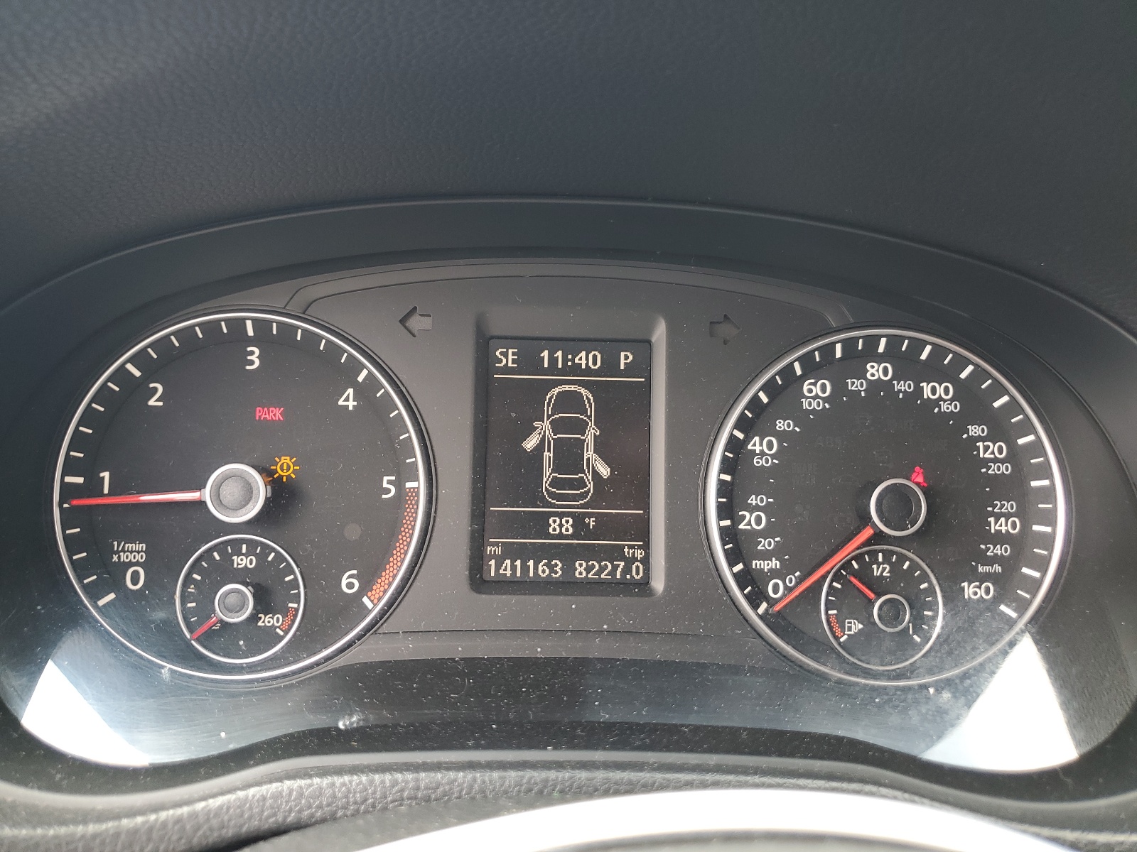 1VWBN7A36DC129308 2013 Volkswagen Passat Se