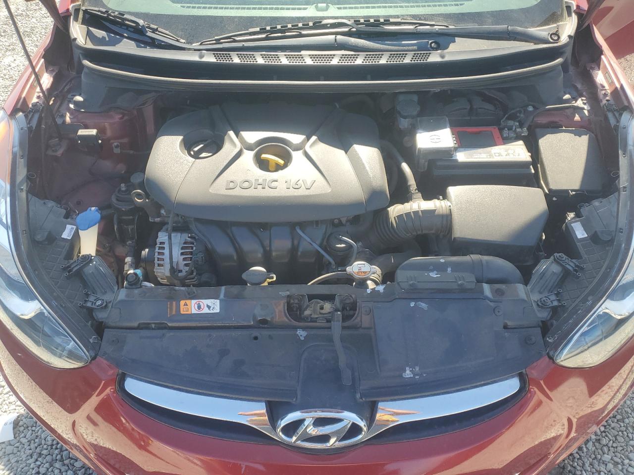 2013 Hyundai Elantra Gls VIN: 5NPDH4AE1DH281861 Lot: 65469924