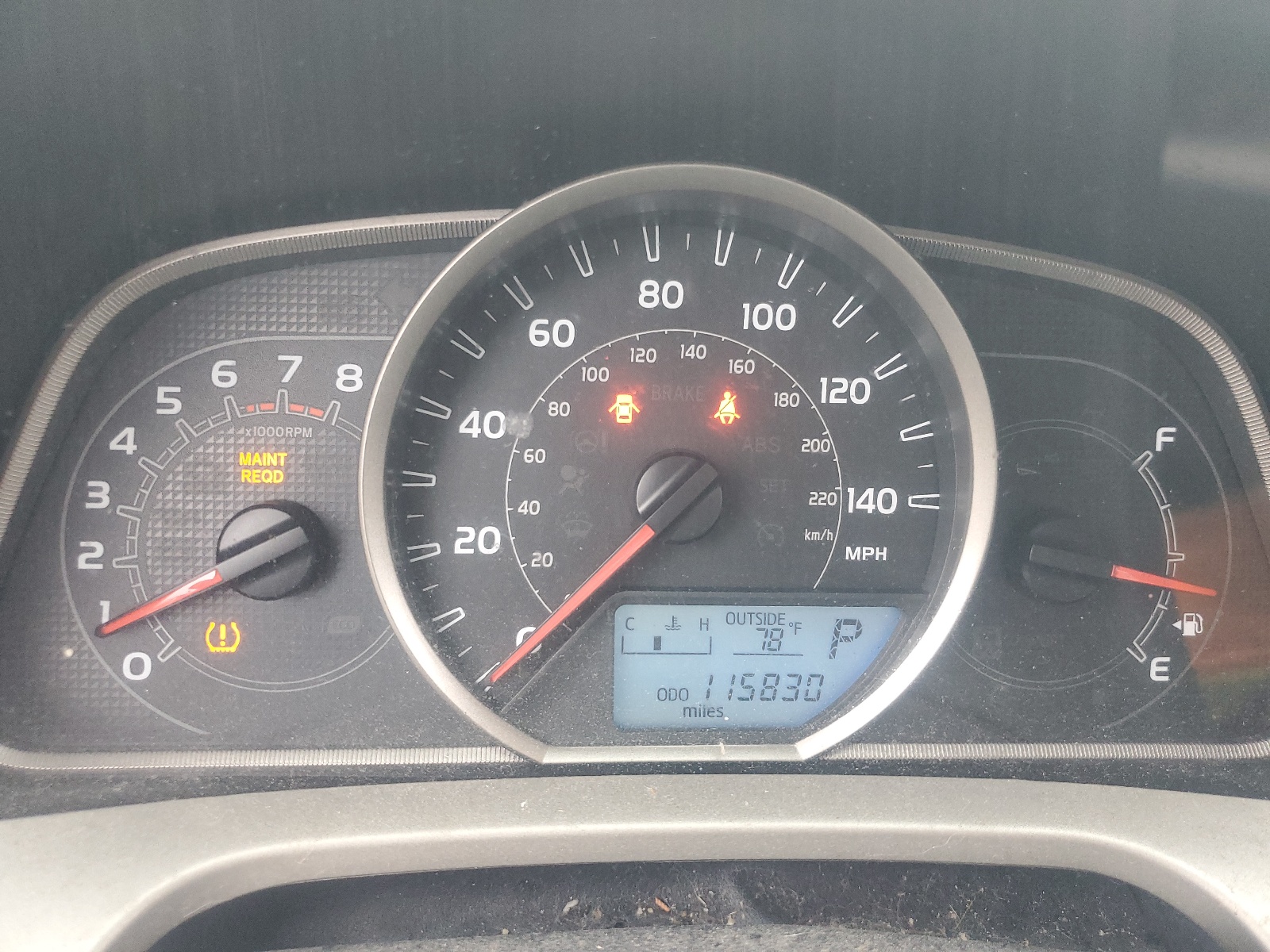 2T3BFREV2DW100375 2013 Toyota Rav4 Le