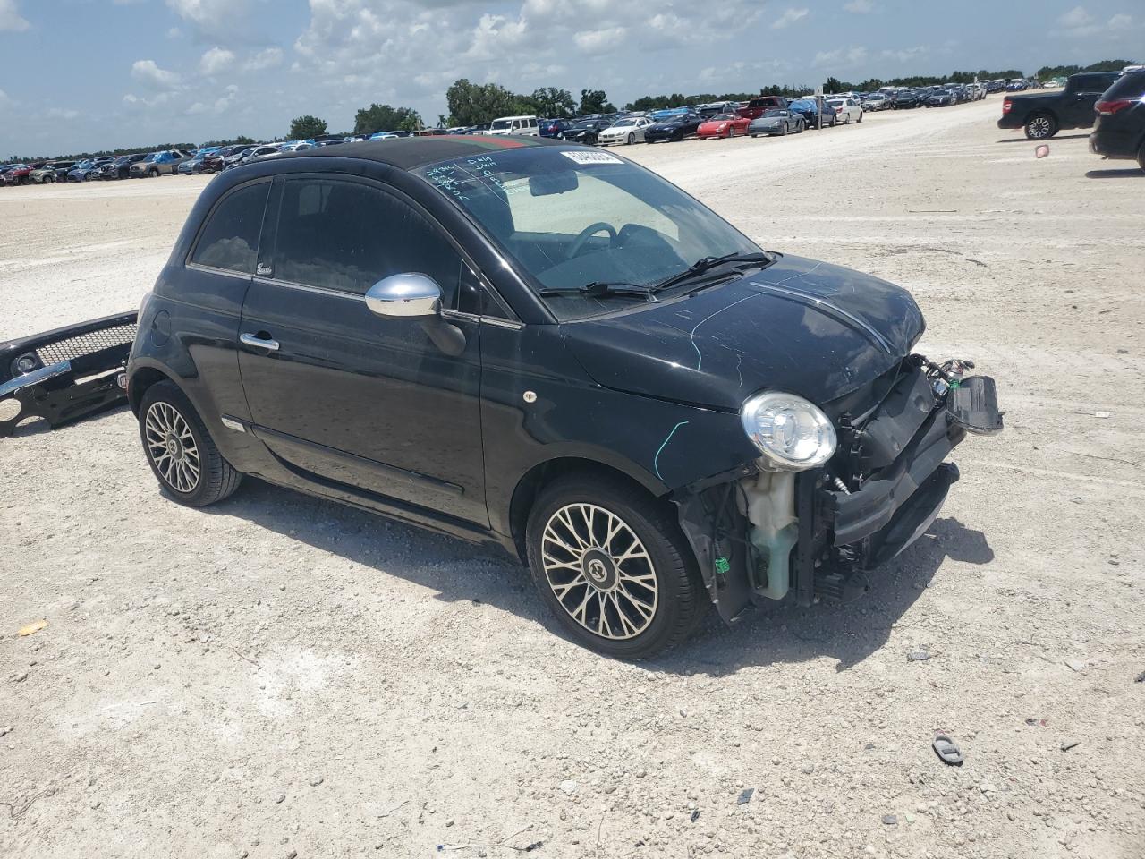 2012 Fiat 500 Lounge VIN: 3C3CFFER8CT295740 Lot: 63463054