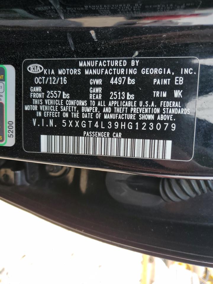 2017 Kia Optima Lx VIN: 5XXGT4L39HG123079 Lot: 61691124