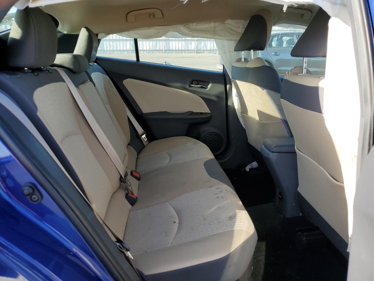 2018 Toyota Prius VIN: JTDKBRFU1J3074609 Lot: 64115554