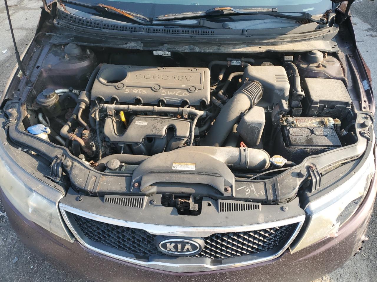 2010 Kia Forte Ex VIN: KNAFU4A29A5122038 Lot: 65386424