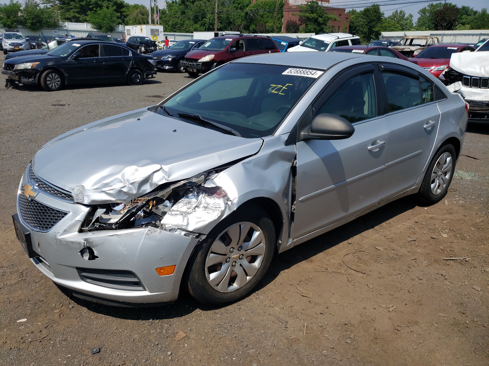 2012 Chevrolet Cruze Ls vin: 1G1PC5SHXC7247908