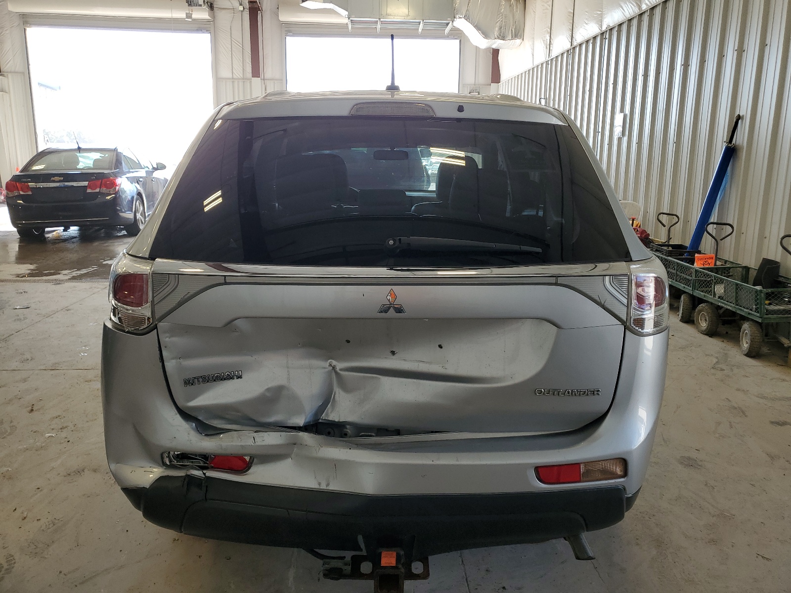 JA4AZ3A35EZ008953 2014 Mitsubishi Outlander Se