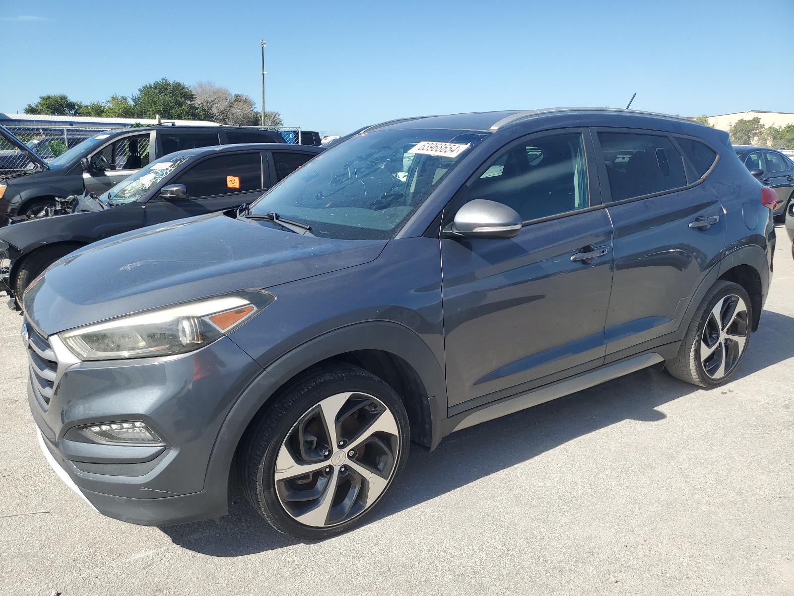 2017 Hyundai Tucson Limited vin: KM8J33A2XHU355089