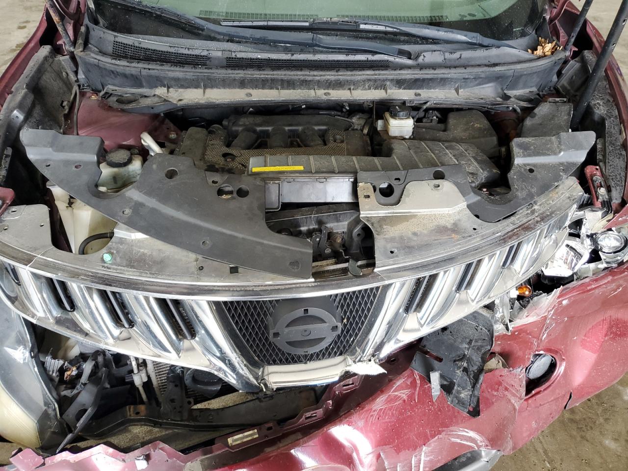 2009 Nissan Murano S VIN: JN8AZ18W99W159736 Lot: 61209144