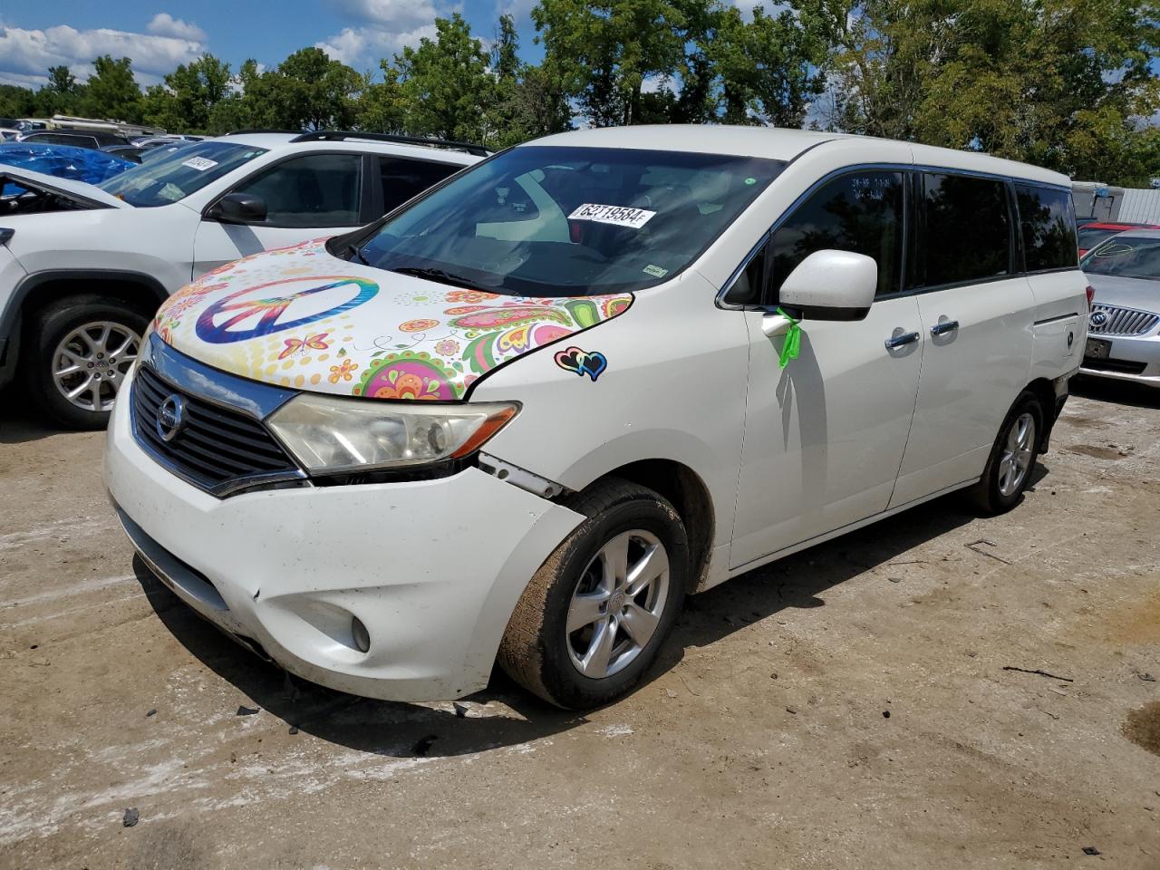 JN8AE2KP8D9068225 2013 Nissan Quest S