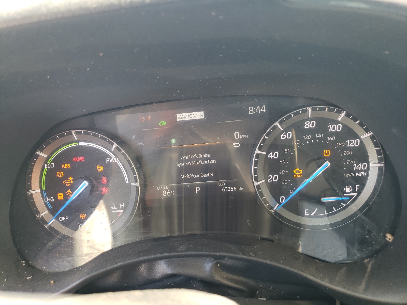 5TDEBRCH1MS021853 2021 Toyota Highlander Hybrid Platinum