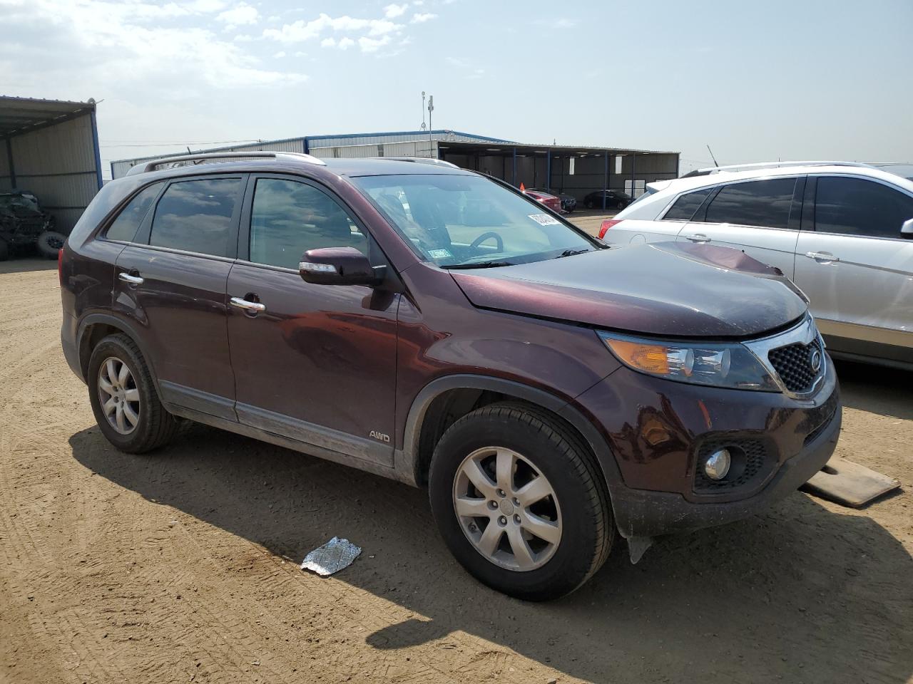 2013 Kia Sorento Lx VIN: 5XYKTDA67DG395823 Lot: 63240784