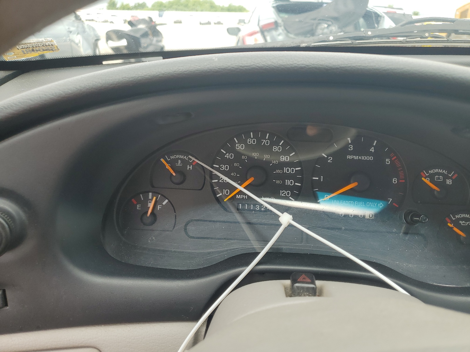 1FALP4048VF204865 1997 Ford Mustang