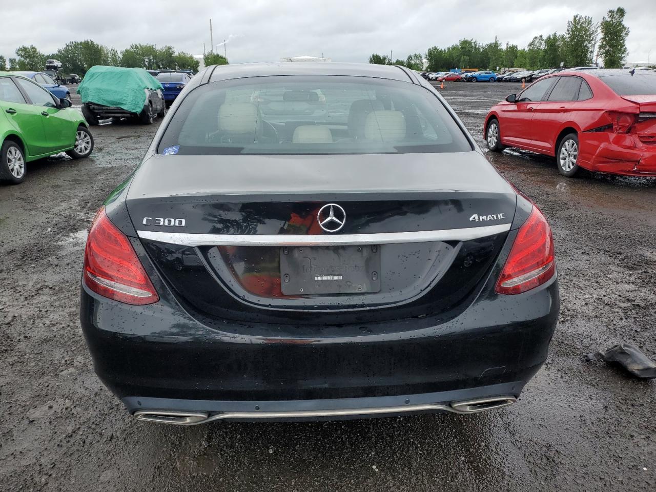 2016 Mercedes-Benz C 300 4Matic VIN: 55SWF4KB0GU122673 Lot: 62490444