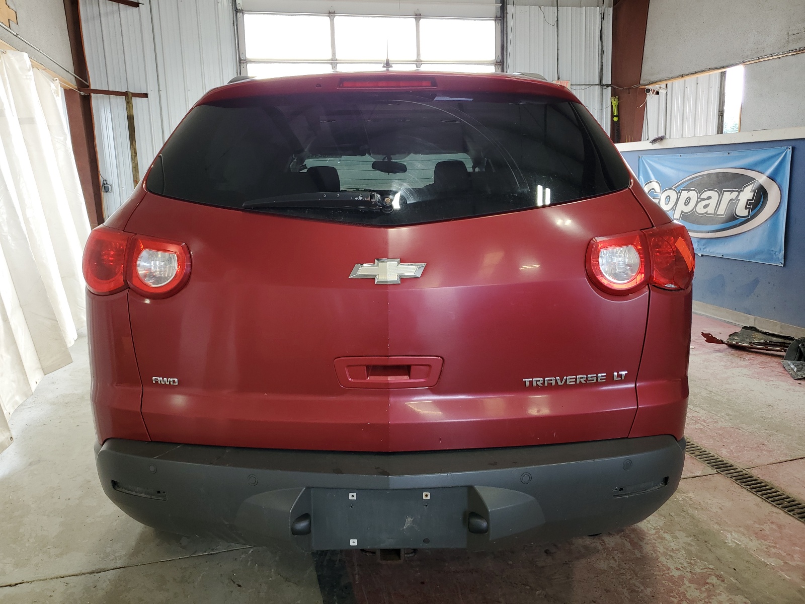 1GNKVGEDXCJ223666 2012 Chevrolet Traverse Lt