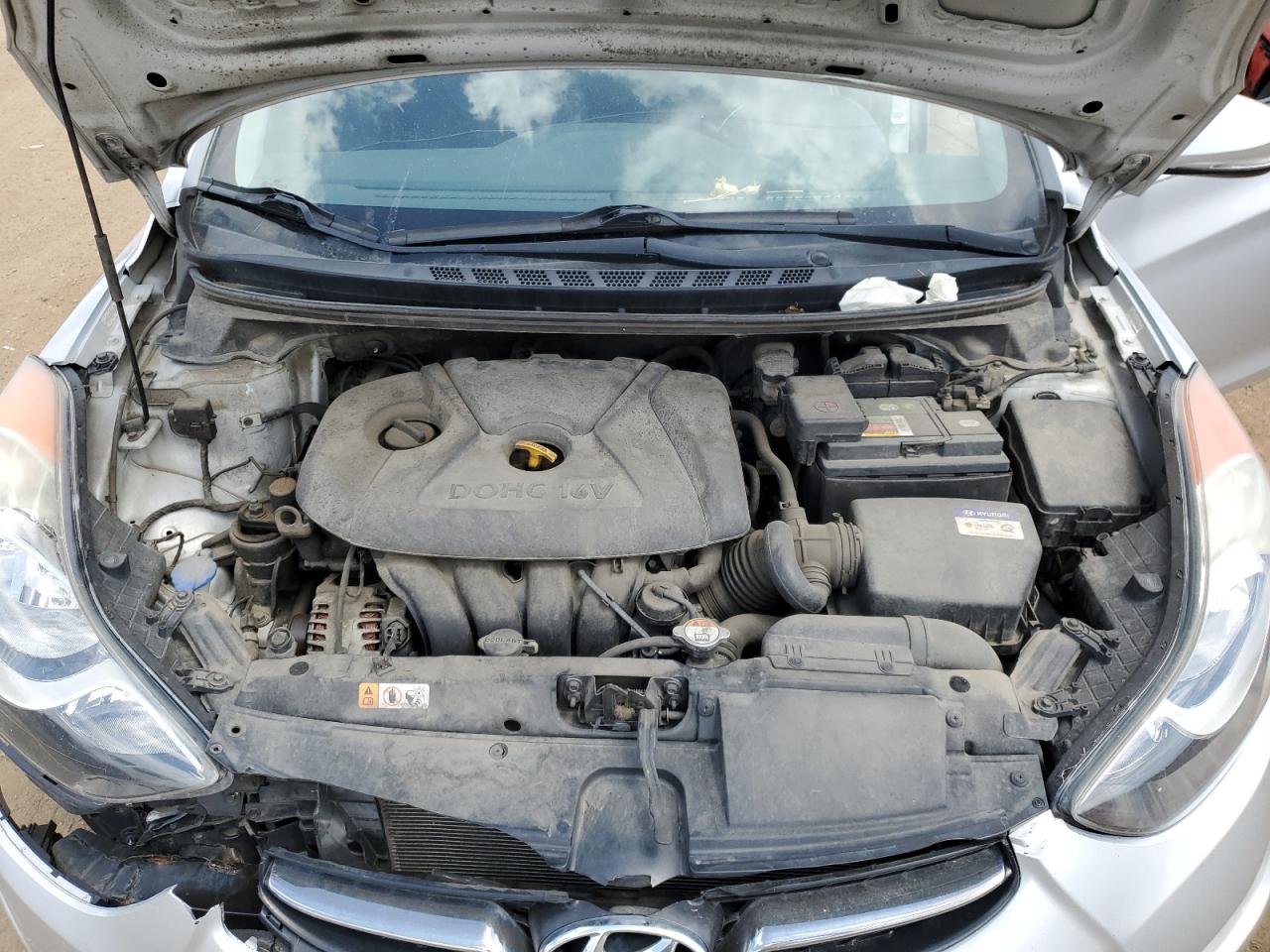 2013 Hyundai Elantra Gls VIN: KMHDH4AE3DU706451 Lot: 62554604