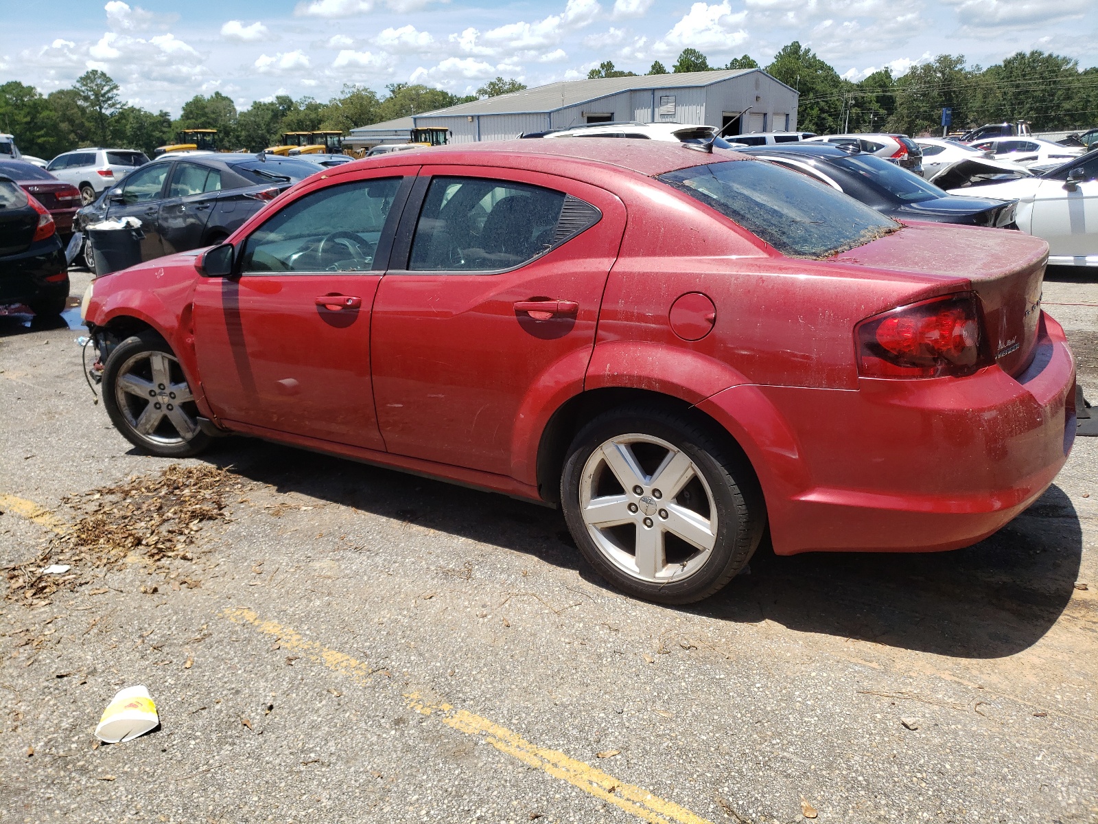 2013 Dodge Avenger Sxt vin: 1C3CDZCB8DN739648